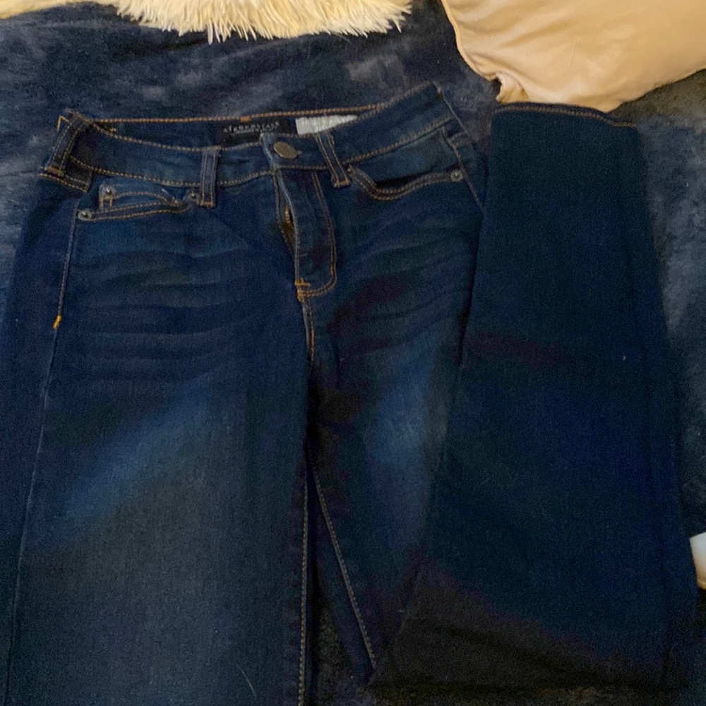 Dark blue jeans size 00R from Aeropostale